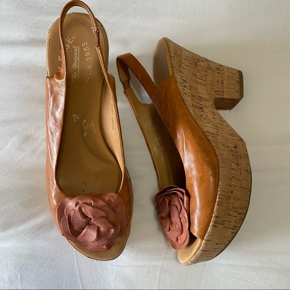 Kork-ease irene brown heels 8/39